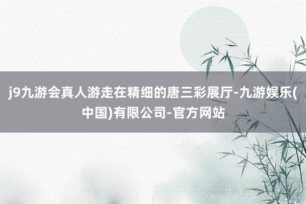 j9九游会真人游走在精细的唐三彩展厅-九游娱乐(中国)有限公司-官方网站