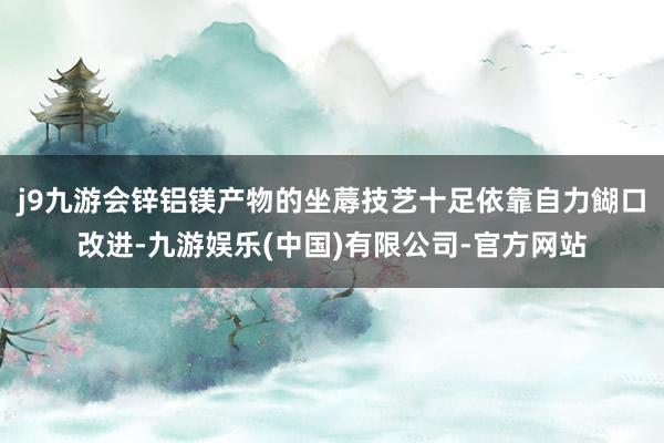 j9九游会锌铝镁产物的坐蓐技艺十足依靠自力餬口改进-九游娱乐(中国)有限公司-官方网站