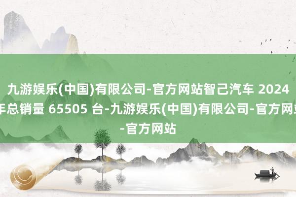 九游娱乐(中国)有限公司-官方网站智己汽车 2024 年总销量 65505 台-九游娱乐(中国)有限公司-官方网站