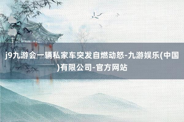j9九游会一辆私家车突发自燃动怒-九游娱乐(中国)有限公司-官方网站